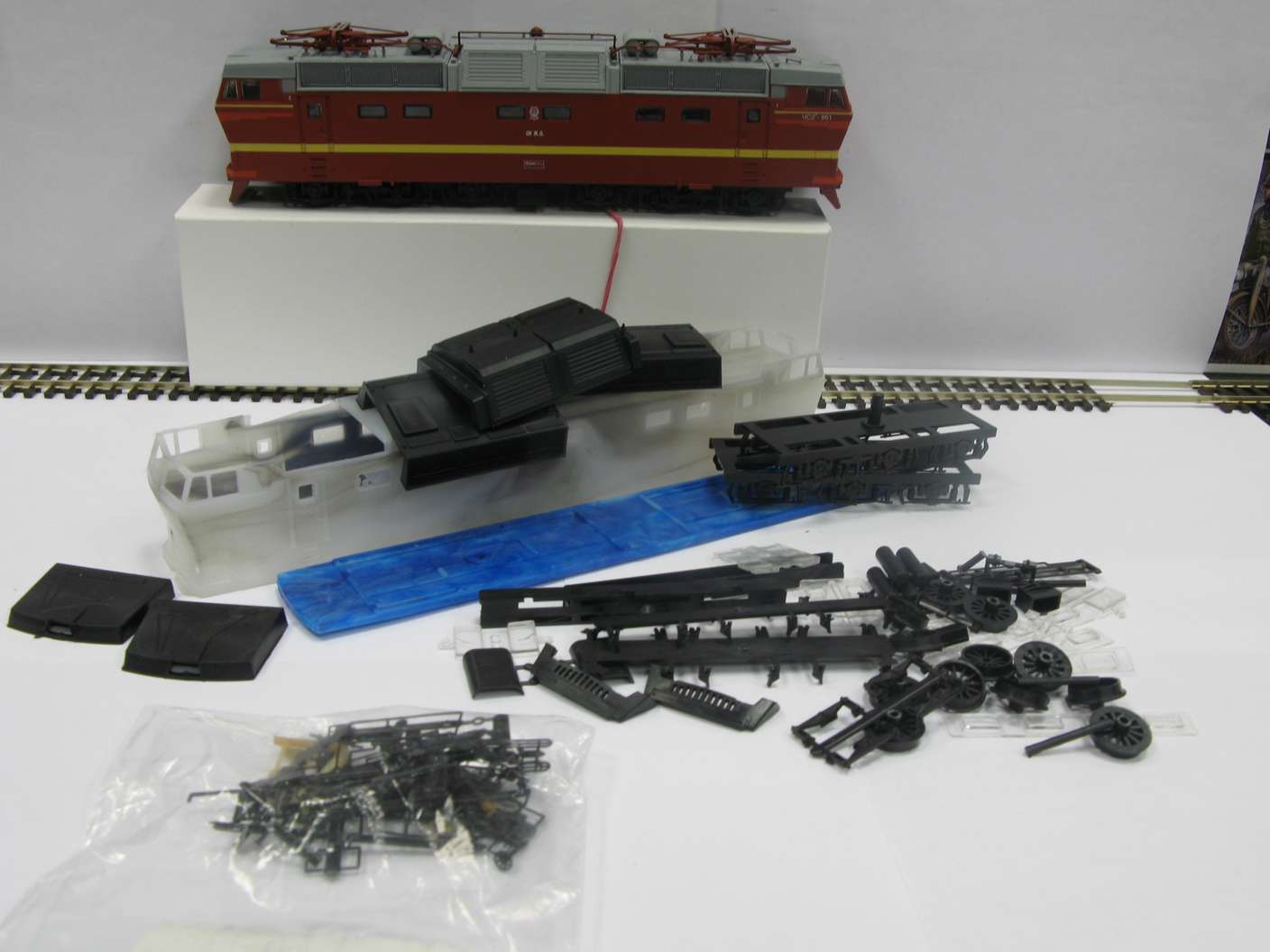 Kit for assembly of Soviet Electrical Loco VL15 type HO scale